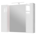 Зеркальный шкаф Bronx BrxMC-100 белый