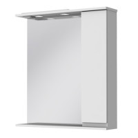 Зеркало Ювента Monika МШН33-75 с подсветкой, белое 