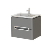Тумба Ювента Prato Рr-65 grey з умивальником Atria 65