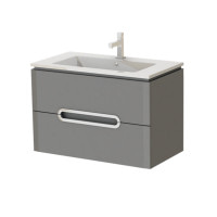 Тумба Ювента Prato Рr-75 grey з умивальником Atria 75