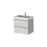 Тумба Ювента Savona Sv-60 з умивальником Varna-600 біла