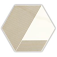 Декор My Way Paradyz Calacatta Hexagon Mat. A  17,1x19,8