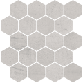 Мозаїка My Way Paradyz Space Grys Mozaika Cięta Hexagon Poler 25,8x28