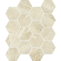 Мозаїка Paradyz Classica Sunlight Stone Beige Mozaika Prasowana Hexagon 22x25,5