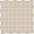 Мозаїка Paradyz Modernizm Bianco Mozaika Prasowana K.3,6x4,4  30,9x30,9