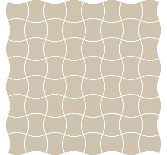 Мозаїка Paradyz Modernizm Bianco Mozaika Prasowana K.3,6x4,4  30,9x30,9