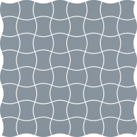 Мозаїка Paradyz Modernizm Blue Mozaika Prasowana K.3,6x4,4  30,9x30,9