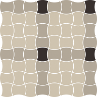 Мозаїка Paradyz Modernizm Grys Mozaika Prasowana K.3,6X4,4 Mix A  30,9x30,9