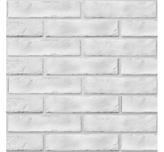 плитка BrickStyle The Strand 25x6 біла (08002)