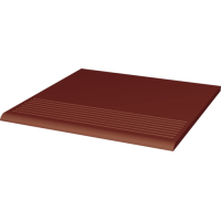 Сходинка Paradyz Natural Rosa рифлена гладка пряма 30x30