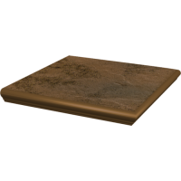 Сходинка кутова з капіносом Paradyz Semir Beige структурна 33x33