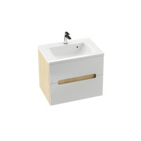 Тумба під умивальник Ravak Classic II SD 600 лате/білий (X000000904)