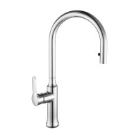 Смеситель для кухни с выдвижной лейкой Ravak KM 017.00 (X070078)