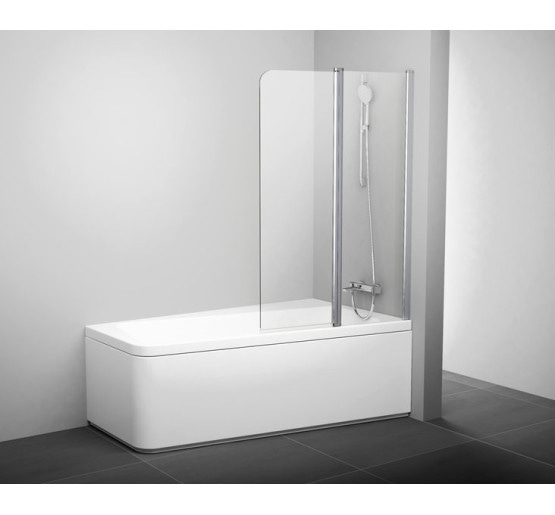 Штора для ванни Ravak 10CVS2-100 R сатин/Transparent (7QRA0U03Z1)