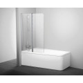 Штора для ванны Ravak 10CVS2-100 L полир. алюм./Transparent (7QLA0C03Z1)