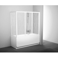 Нерухома стінка для ванни Ravak APSV-80 білий/Grape (95040102ZG)