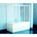 Нерухома стінка для ванни Ravak APSV-70 сатин/Transparent (95010U02Z1)