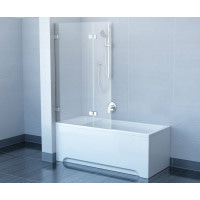 Штора для ванни Ravak BVS2-100 L хром/Transparent (7ULA0A00Z1)