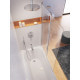 Штора для ванны Ravak CVS2-100 L сатин/Transparent (7QLA0U00Z1)