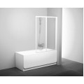 Штора для ванны Ravak VS2 105 белый/Transparent (796M0100Z1)