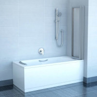 Штора для ванни Ravak VS3 100 білий/Rain (795P010041)