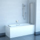 Штора для ванны Ravak VS3 130 белый/Transparent (795V0100Z1)
