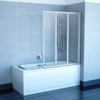 Штора для ванни Ravak VS3 115 білий/Rain (795S010041)