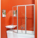 Штора для ванни Ravak VS3 130 сатин/Transparent (795V0U00Z1)