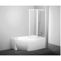 Штора для ванны Ravak VSK2 Rosa II R 170 белый/Rain (76PB010041)