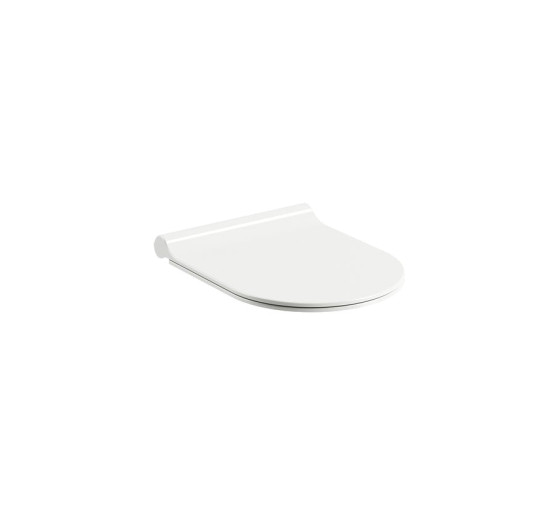 Сидіння з кришкою softclose Ravak Uni Chrome Slim white (X01550)