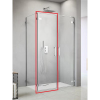 Душова кабіна Radaway Arta DWD+S Двері C 45 L з завісами на куті кабіни (386056-03-01L)
