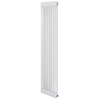 Вертикальний дизайнерський радіатор опалення Artti 11 4/1800 білий матовий