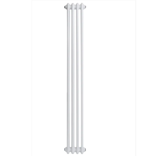 Вертикальний дизайнерський радіатор опалення Artti 12 4/1800 білий матовий 