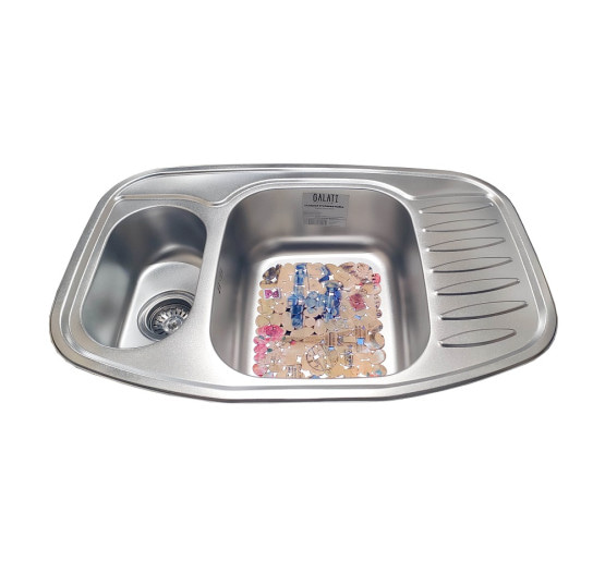 Кухонна мийка Romzha Rampa 1.5C Satin