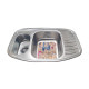 Кухонна мийка Romzha Rampa 1.5C Satin