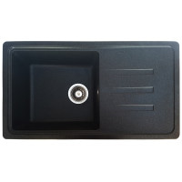 Кухонна мийка Romzha Trei 78 Antracit (902)