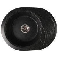 Кухонна мийка Romzha Rasa 60 Antracit (902)