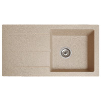 Кухонна мийка Romzha Quadro Piesok (301)