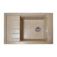 Кухонная мойка Romzha Patrat 78 Piesok (301)