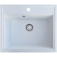 Кухонна мийка Romzha Patrat Biela (102)