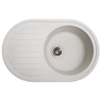 Кухонна мийка Romzha Elegancia 77 Biela (101)