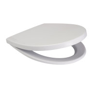 Сидіння для унітазу Cersanit Delfi дюропластове антибактеріальне вільнопадаюче