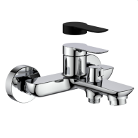 Смеситель для ванны и душа Volle LIBRA хром (15202100) 