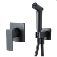 Набір змішувач прихованого монтажу з гігієнічним душем Volle SISTEMA хром (1511.160104) 