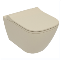 Унітаз підвісний Volle SOLO Rimless без оботковий з сидінням Slim slow-closing (13-55-111Capp) 