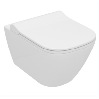 Унітаз підвісний Volle SOLO Rimless без оботковий з сидінням Slim slow-closing (13-55-111) 