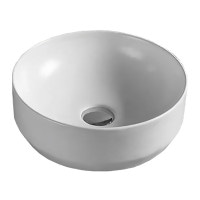 Раковина на стільницю VOLLE 355x355x125 білий матовий (13-01M-040)