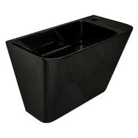 Умивальник моноблок підвісний VOLLE Teo 500x280x350 чорний (13-88-601black)