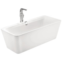 Ванна акрилова вільностояча з сифоном Volle 180x80x62 (12-22-110C)