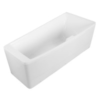 Ванна акрилова асиметрична права Volle з панелю і сифоном 1700*750*630 (TS-102/R )